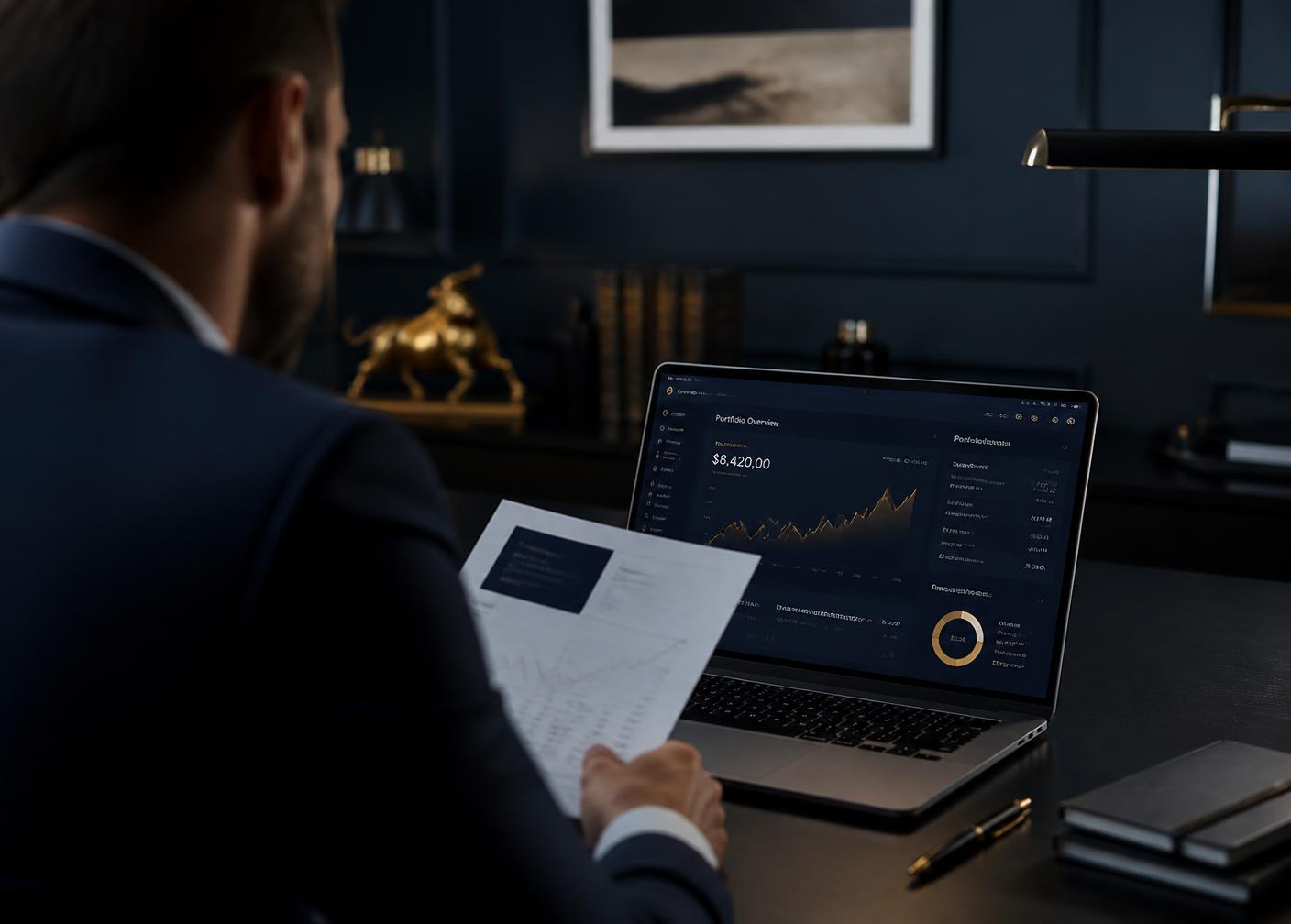 A partner reviewing referral performance in the Dispute Lion partner portal
